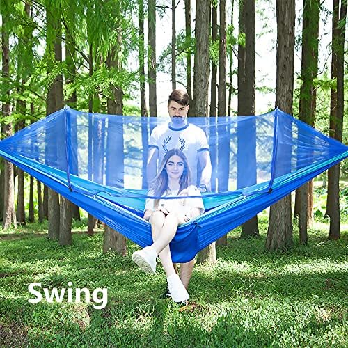 LFL Camping Hammock with Mosquito Net Outdoor Hammock with Bug Net - Image 2