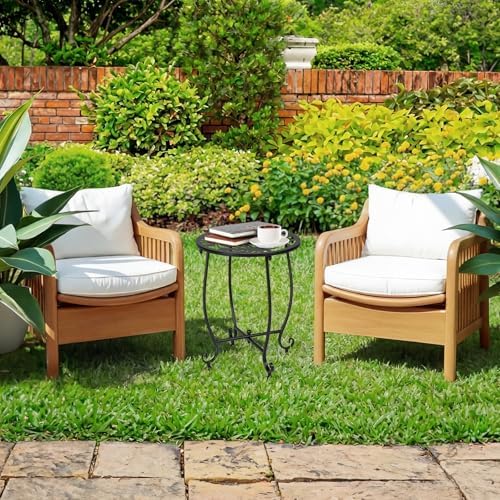 Thyle 2 Pcs Outdoor Side Table - Image 2