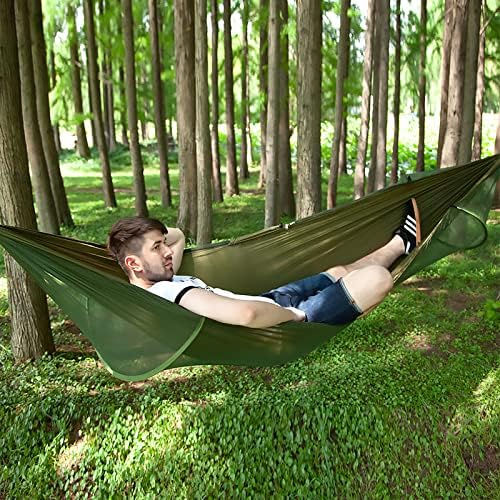 LFL Camping Hammock with Mosquito Net Outdoor Hammock with Bug Net - Image 3