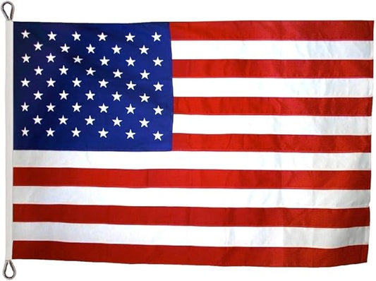 Annin Flagmakers (2400) SolarGuard Nyl-Glo American Flag, Made in USA, 20 x 30 Feet, Nylon
