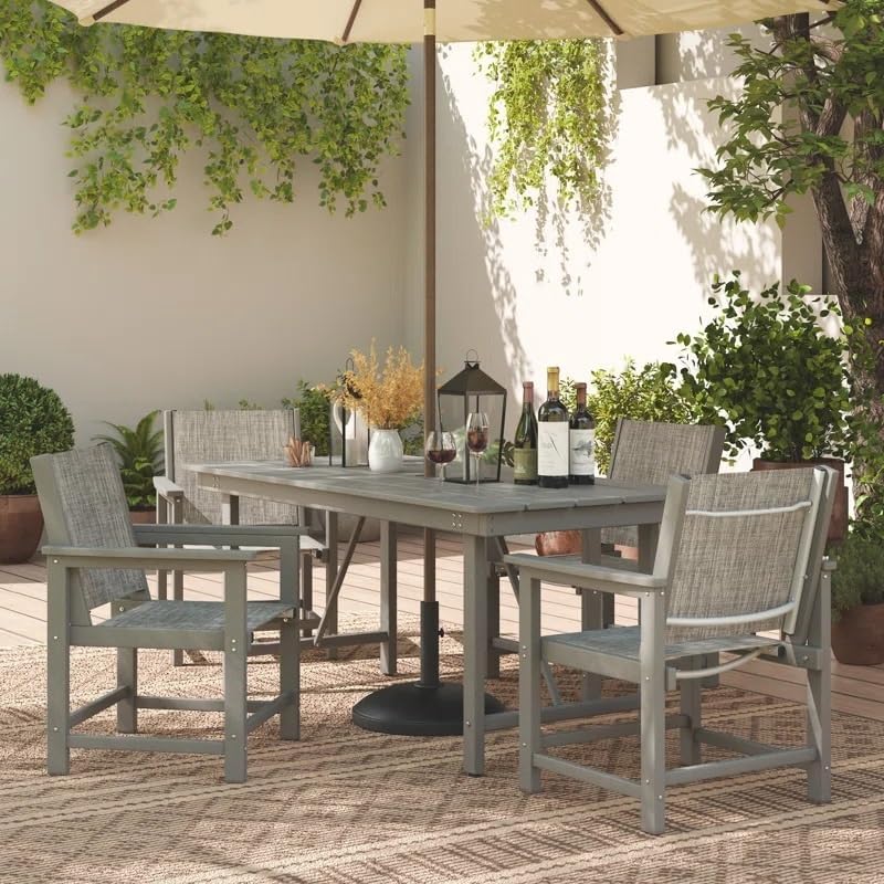 UDPATIO HDPE Outdoor Dining Table Patio Furniture Heavy Duty - Image 2