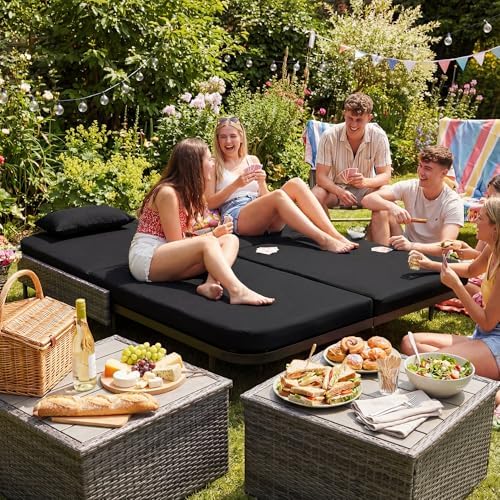 RADIATA 51.2" Double Chaise Lounge Set - Image 4