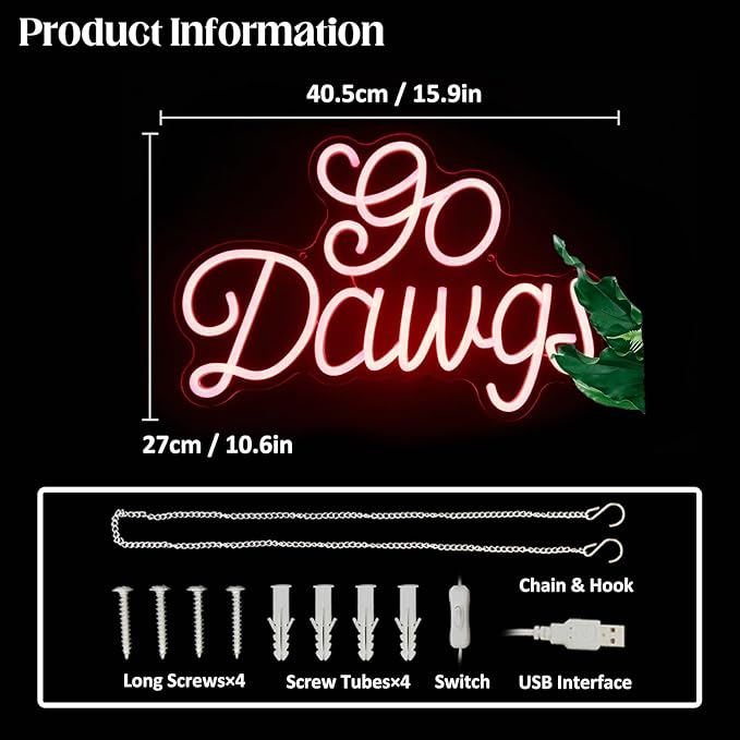 American Football Neon Sign Football Led Neon Light University Fans Rugby Game Neon LED Sign Red Letters Neon Light Up Sign for Bedroom Game Room Man Cave Party Decor Football Fans Gifts