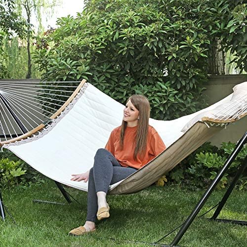 SONGMICS Quilted Double Hammock - Image 4
