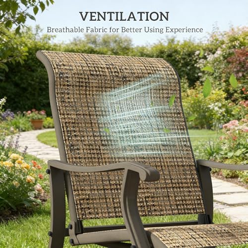 Comfortable Outdoor Glider Chair - Image 7