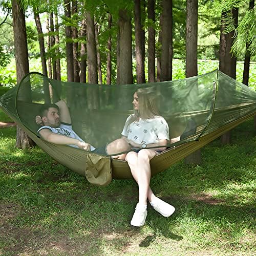 LFL Camping Hammock with Mosquito Net Outdoor Hammock with Bug Net - Image 2
