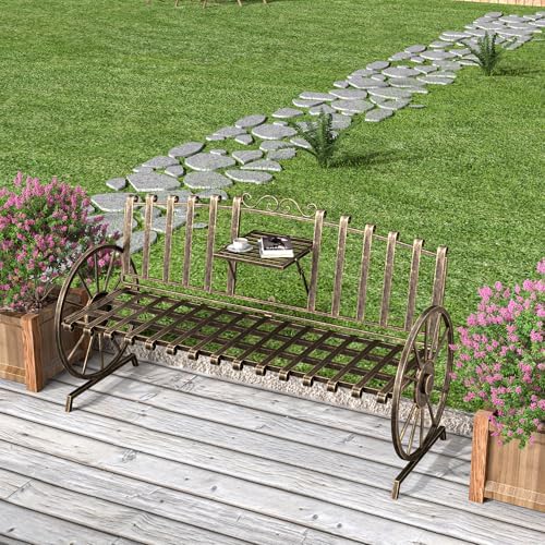 Outdoor Bench Patio Outdoor Garden Bench - Image 5
