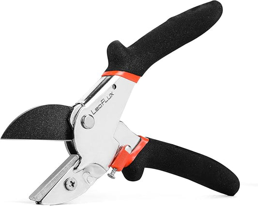 8" Professional Heavy Duty Anvil Pruning Shears with Anti-Rust SK-5 Blades, Garden Shears for Dry Stems and Small Branches, Gardening Scissors, Clippers for Wood, Non-Slip Handle. | LFXP1108S