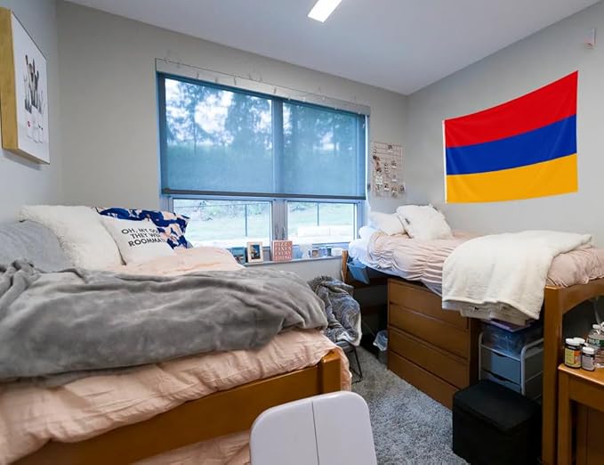 Double Sided Armenia Flag 3x5FT Armenian National Polyester Flag With 2 Grommets For Patriotic Armenian Themed Festival Events Party Decoration (Armenia, 3x5FT-3ply)