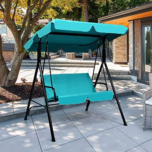 Tangkula 2 Person Porch Swing, Outdoor Swing - Image 3