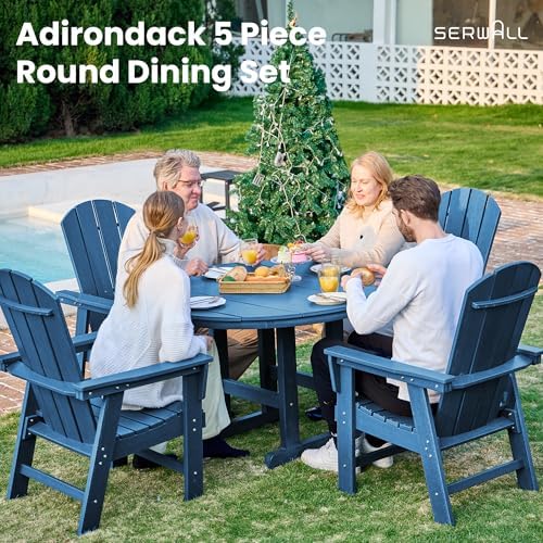 SERWALL 5-Piece Patio Dining Set - Image 2