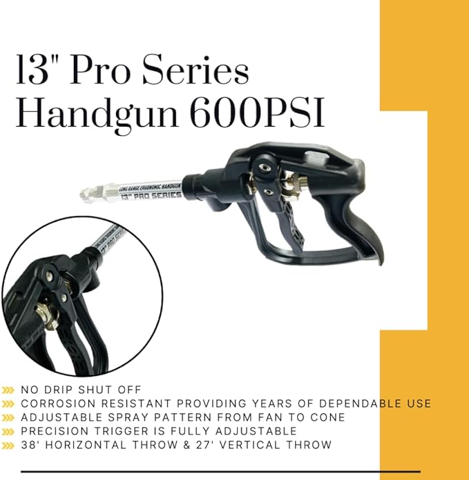 25 Gallon Diamond Spot Sprayer – 4.0 GPM SHFLO 12V Pump, Deluxe Aluminum Handgun, 15’ Hose – ATV/UTV Lawn & Garden Sprayer for Weed, Pest, and Fertilizer Application