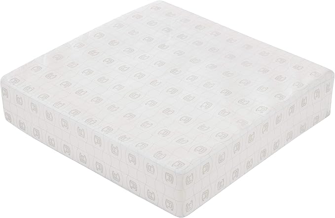 Classic Accessories Ravenna Water-Resistant 19 x 19 x 3 Inch Patio Seat Cushion, Spice, Chair Seat Cushion