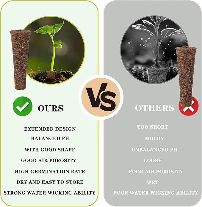 80 Pack Grow Sponges for Hydroponics,Replacement Root Growth Sponges Seed Starter Pods Compatible with AeroGarden Seed Starter Sponges Kit for Hydroponic Indoor Garden System