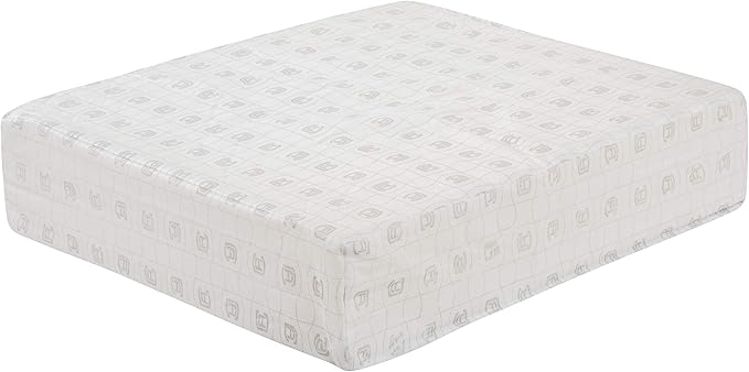 Classic Accessories Montlake Water-Resistant 25 x 22 x 4 Inch Patio Lounge Back Cushion, Heather Grey, Outdoor Loveseat Cushions