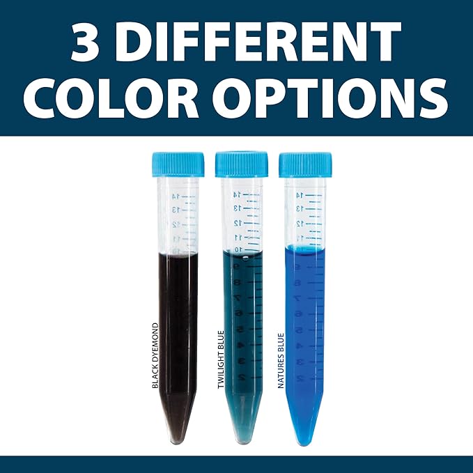 Airmax Black DyeMond Pond Dye 4X Concentrate for Outdoor Ponds & Lakes, Natural Pond Colorant & Beauty Enhancer, Block Ultraviolet Rays, Fish, Bird & Livestock Safe, Easy Liquid Application, 1 Quart