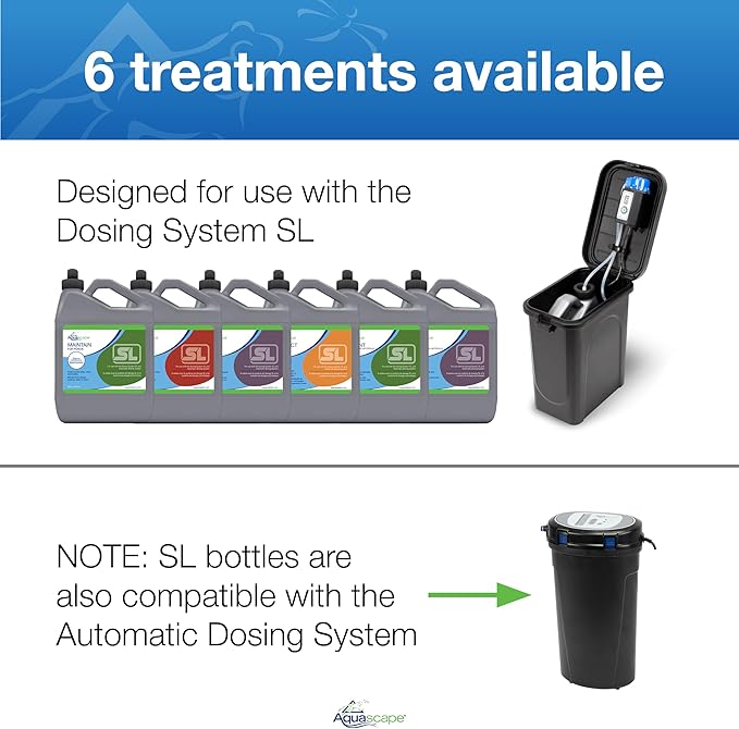 Aquascape Clear Pond Water Treatment for Dosing System SL, 96091