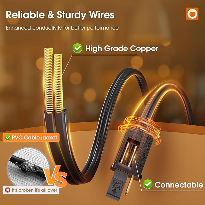 addlon 72FT(2FT Space) LED Outdoor String Lights with 36 Edison Shatterproof Bulbs, Heavy-Duty and Weatherproof Strand, Commercial Grade Patio Lights, Decorative for Patio, Black