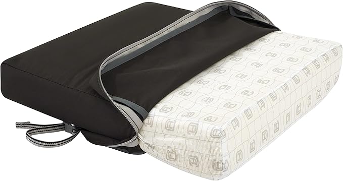 Classic Accessories Ravenna Water-Resistant 21 x 21 x 3 Inch Patio Seat Cushion, Espresso