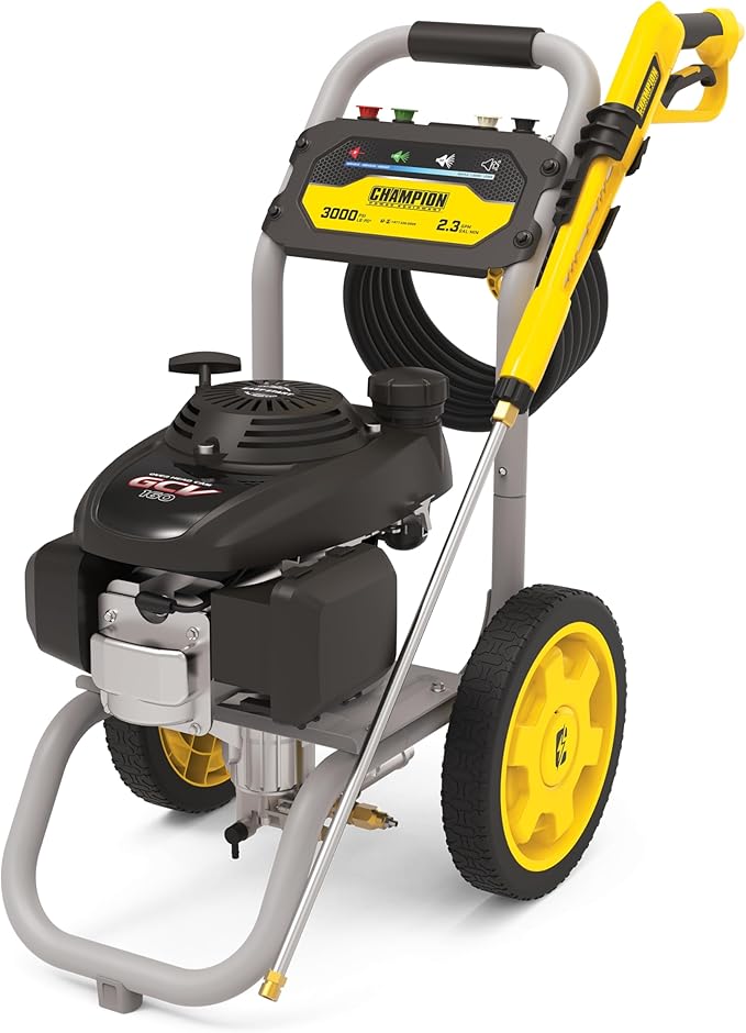 Champion Power Equipment 3000-PSI 2.3-GPM Low Profile Gas Pressure Washer with Honda Engine