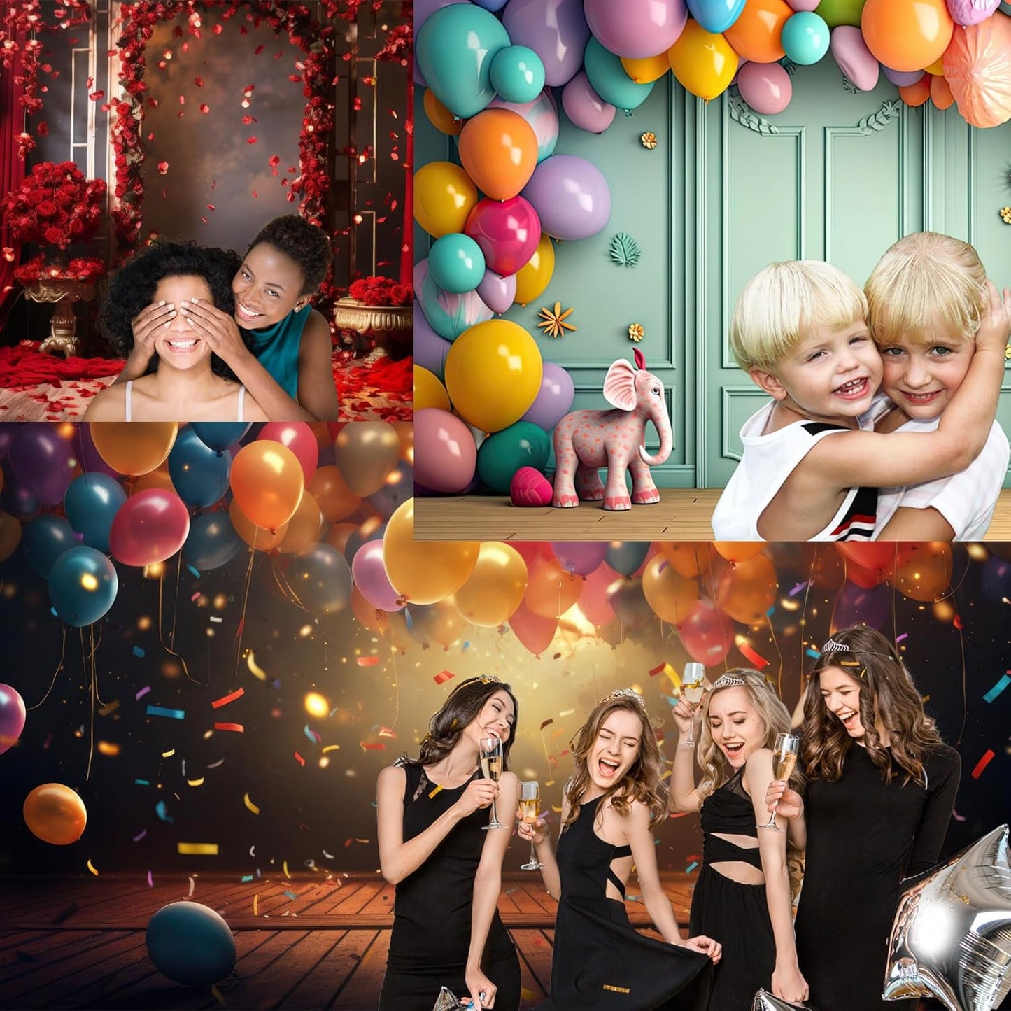 Aquarium Background Foggy Stone Mushroom Green Moss Fish Tank Background Mysterious Green Seaweed Scenery Aquarium Backgrounds White Mushroom Reptile Tank Enclosure Backgrounds Wallpaper 72x18in