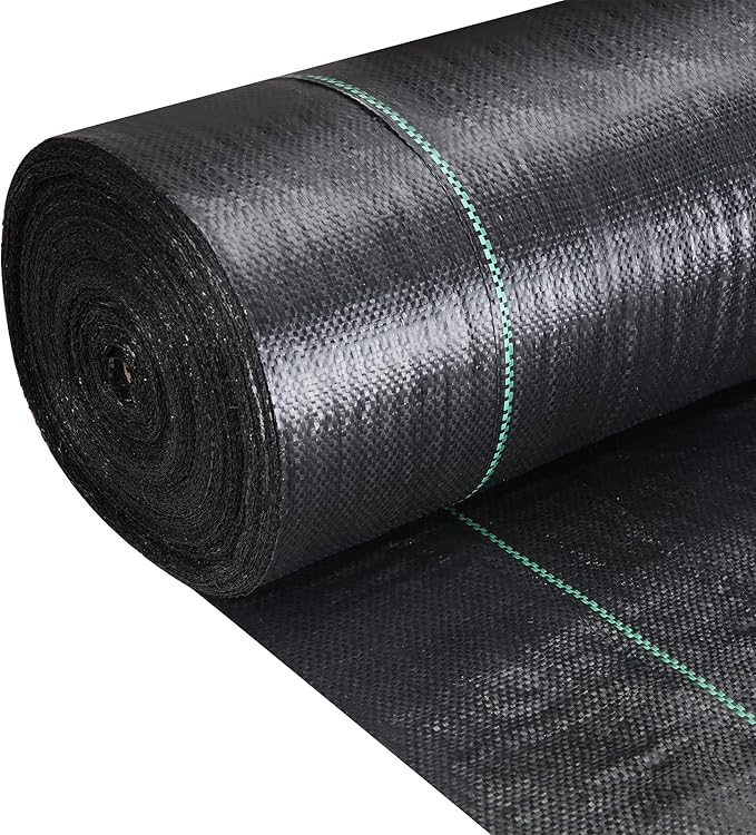 Driveway Fabric 6x300 ft - Commercial Weed Barrier, Heavy Duty 3.5OZ Landscape Fabric for Road, French Drain, Erosion Control, Construction Projects