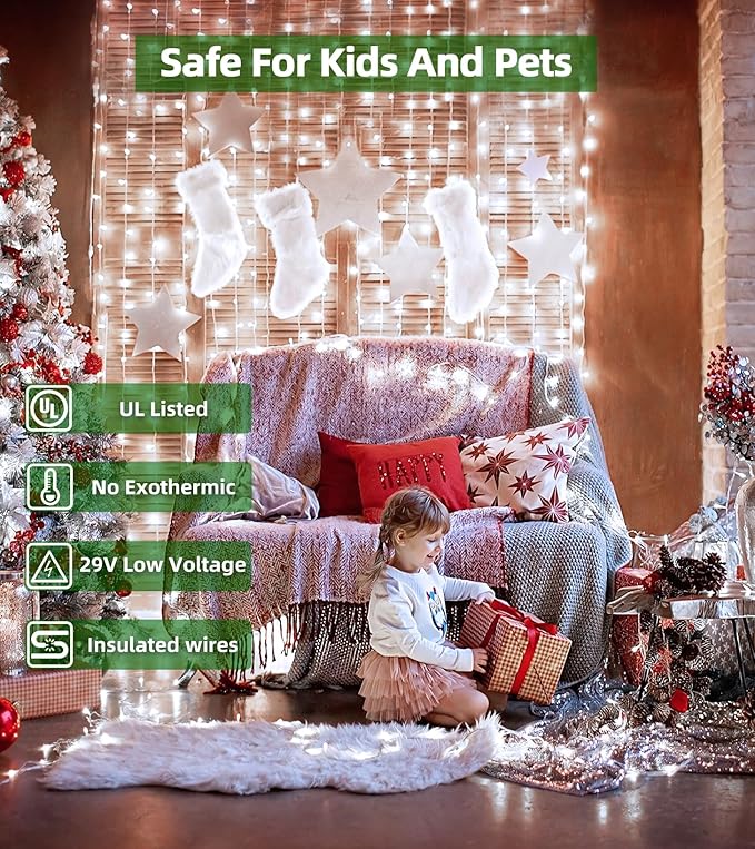 1500 LED 492FT Christmas Lights Outdoors, Green Wire LED String Lights with Timer Memory, Christmas Tree Lights for Indoor Outdoor Christmas Decorations Party Xmas Wedding Garden Patio Cool White