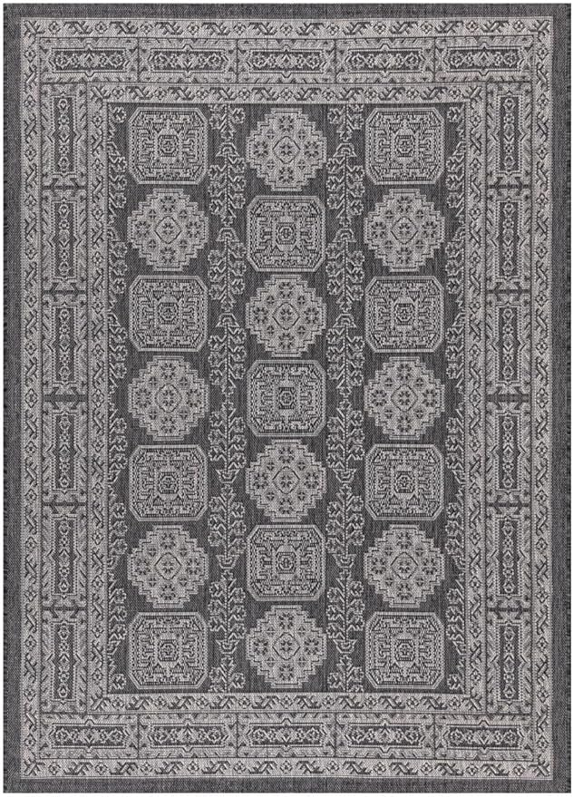 Keen Home Design Terrace Outdoor Area Rug - 12x15 Washable Indoor/Outdoor Rug for Patio, Kitchen, Balcony, Beach, Garden, Deck and Porch, Size: 12'x15'
