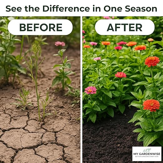 Gypsum for Soil - Calcium for Plants - Gypsum Fertilizer for Gardening, Lawn & Vegetables - Calcium for Garden (5 qts. - 10 lbs.)