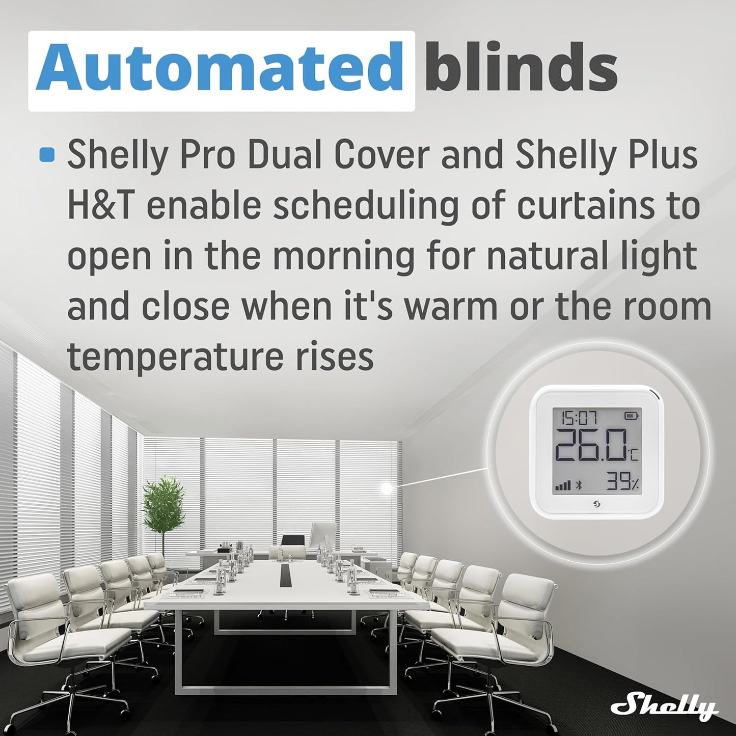 Shelly Pro Dual Cover/Shutter PM | LAN and Wi-Fi Connection, Professional DIN Rail Smart Dual Cover/Shutter Controller with 2 Covers 16 A Each | Home Automation | Precise Power Metering