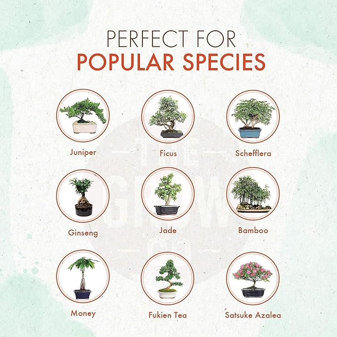 Bonsai Fertilizer - Gentle Slow Release Plant Food Pellets - Ideal for All Indoor and Outdoor Bonsai Tree Plants in Pots (5 oz)