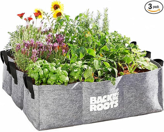 Back to the Roots Breathable Grow Bed, Provides More Oxygen to Roots, Assembles in Seconds 9 cu. ft
