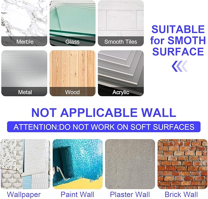 Adhesive Ceiling Hooks，10 Pack No Drill Ceiling Hanging Hook for Hanging Plants Lanterns,Wind Chimes Stainless Steel Outdoor Adhesive Hooks