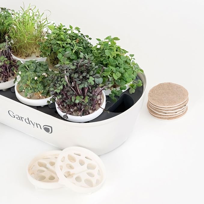 GARDYN Indoor Garden Nursery, Indoor Germination, Hydroponic Growing System - Seed Starter Tray Works with Home Tower Gardens, Vertical Garden Planters & Microgreens Growing Kits