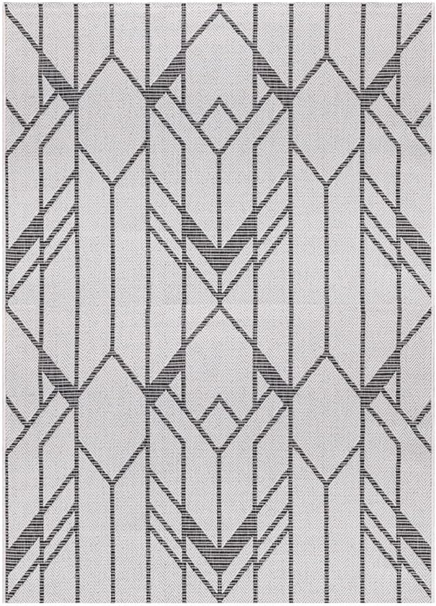 Keen Home Design Terrace Outdoor Area Rug - 6x9 Washable Indoor/Outdoor Rug for Patio, Kitchen, Balcony, Beach, Garden, Deck and Porch, Size: 6'x8'10"
