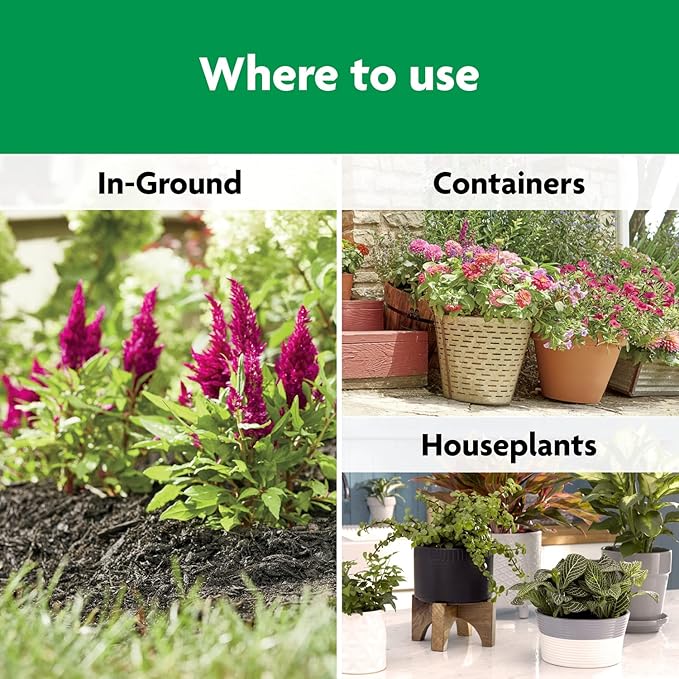 Miracle-Gro Shake 'N Feed All Purpose Plant Food, For In-Ground and Container Plants, Feeds for up to 3 Months, 4.5 lbs.