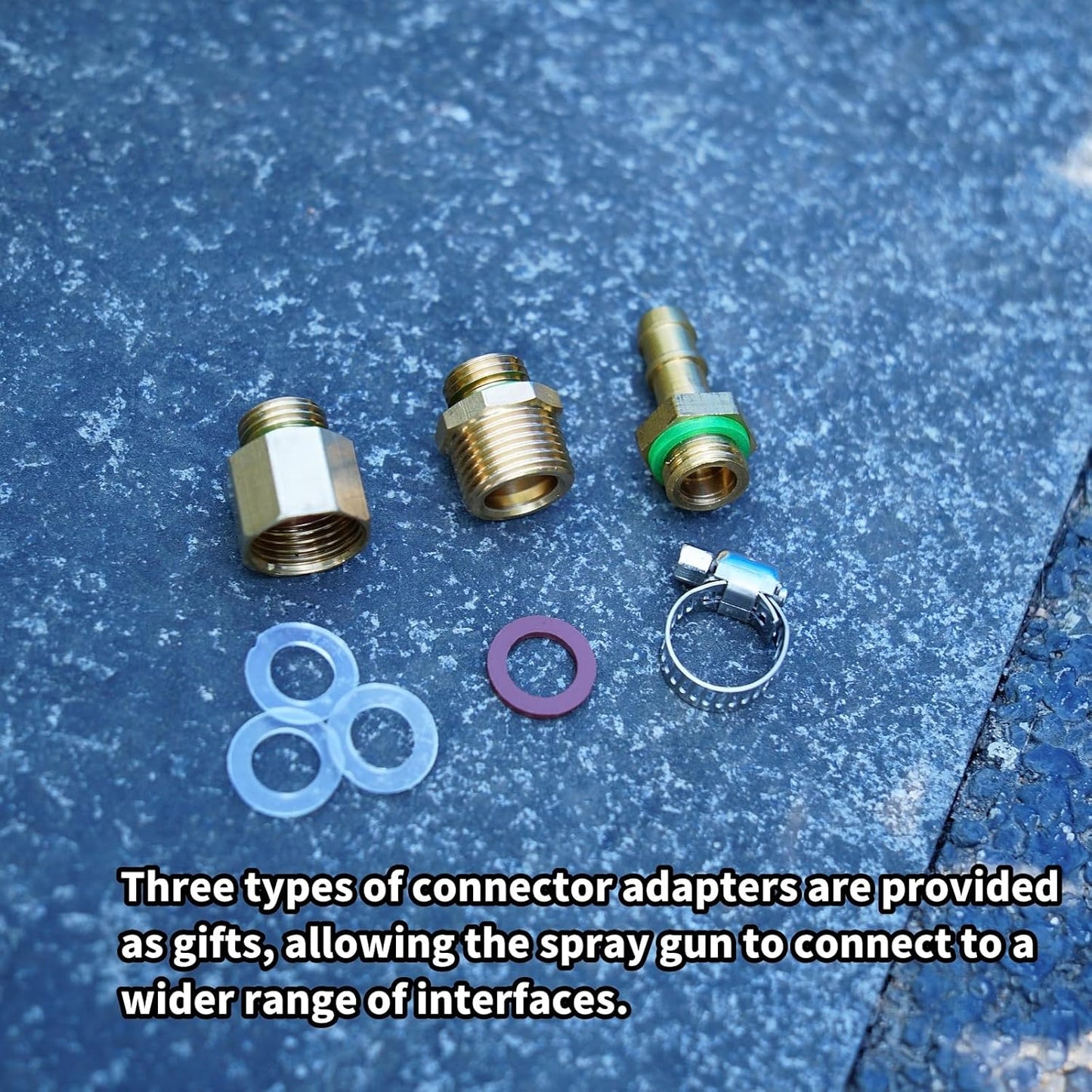 Agricultural Spray Guns, Fruit Tree Sprinkler, Electric Spray, High-Pressure Spray, Long Rod, Even Spray, Direct Spray, Lrrigation and Cleaning (Blue headed alloy spray gun)