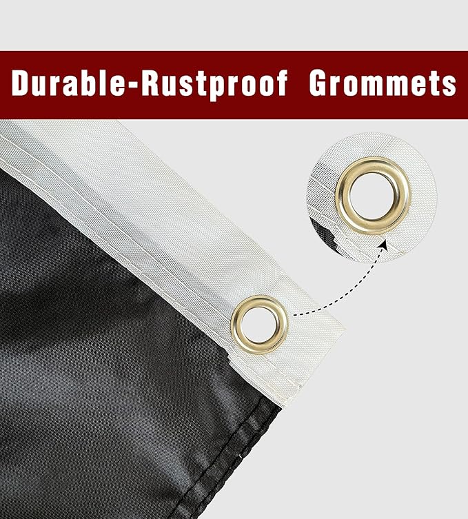 American Eagle Flag 3x5 Ft Double Sided Faith Over Fear Banner, Christian American Flags for Outside Christian Banners with Brass Grommets Outdoor House Decorations Flag