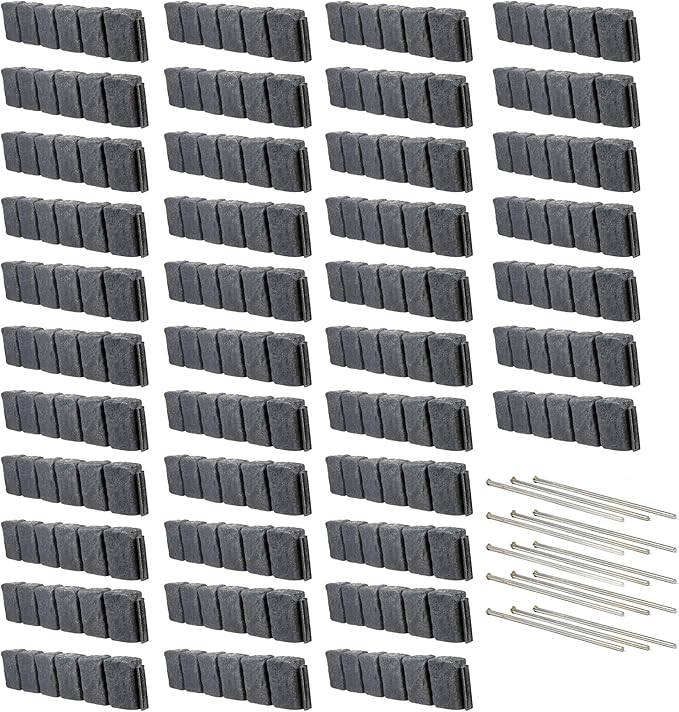 Beuta Landscape Edging | Garden Edging Border | Faux Stone Block XL for Lawn Edging, Flower Beds & Yard Edging – 40 Pack | Each Section Has 6 Blocks 48" L x 4" W x 9.5" H | 120 Spikes | Charcoal