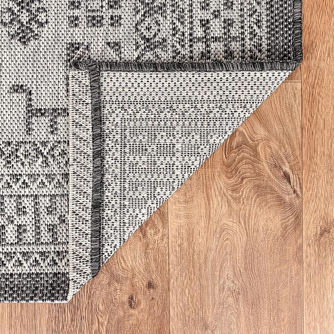 Keen Home Design Terrace Outdoor Runner Rug - 2x6 Washable Indoor/Outdoor Rug for Patio, Kitchen, Balcony, Beach, Garden, Deck and Porch, Size: 2'2"x5'7"