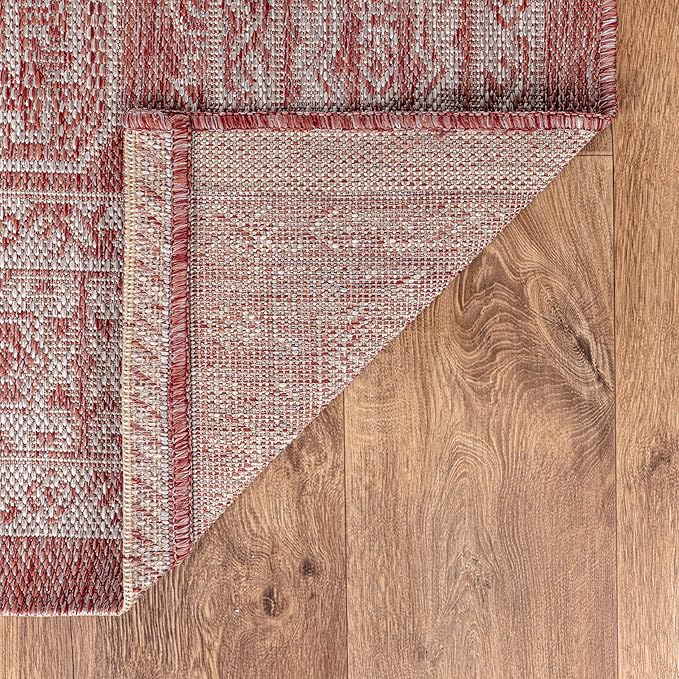 Keen Home Design Terrace Outdoor Runner Rug - 2x12 Washable Indoor/Outdoor Rug for Patio, Kitchen, Balcony, Beach, Garden, Deck and Porch, Size: 2'2"x11'10"